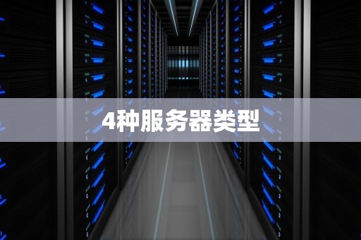 4种服务器类型