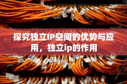 探究独立IP空间的优势与应用，独立ip的作用