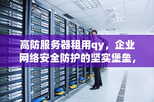 高防服务器租用qy，企业网络安全防护的坚实堡垒，高防服务器租用的价格