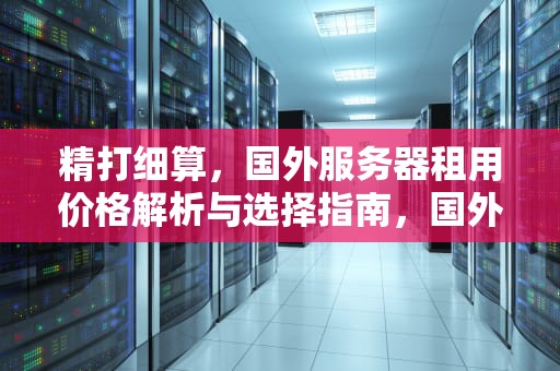 精打细算，国外服务器租用价格解析与选择指南，国外服务器租用价格表