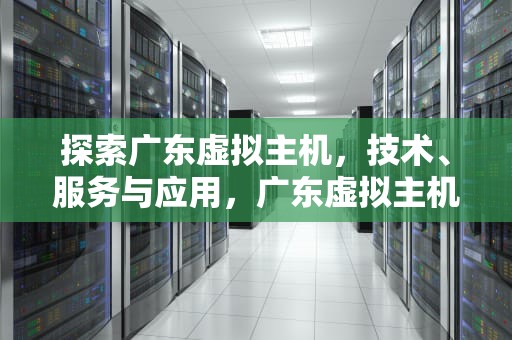 探索广东虚拟主机，技术、服务与应用，广东虚拟主机生产厂家