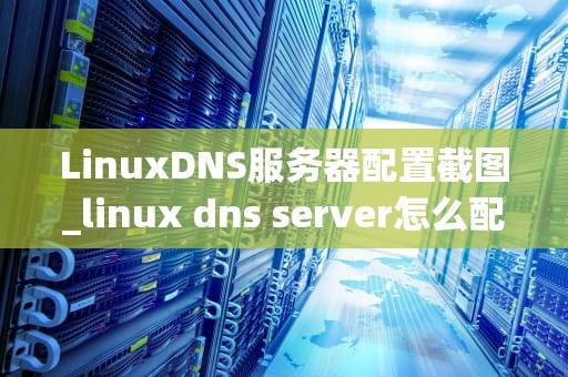 LinuxDNS服务器配置截图_linux dns server怎么配置_Linux DNS服务器配置详解