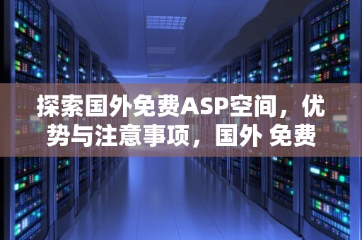 探索国外免费ASP空间，优势与注意事项，国外 免费空间