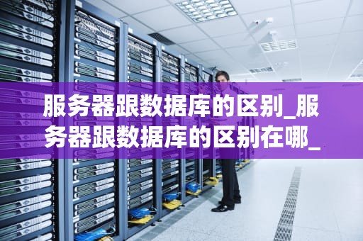 服务器跟数据库的区别_服务器跟数据库的区别在哪_服务器与数据库的区别