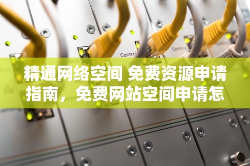精通网络空间 免费资源申请指南，免费网站空间申请怎么写