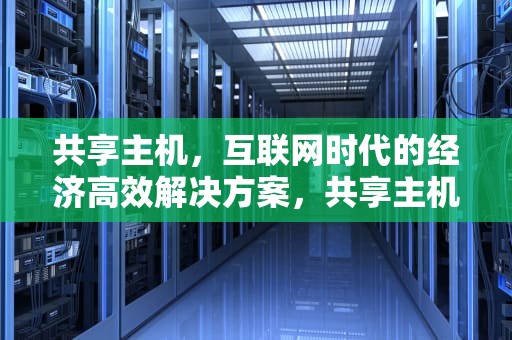 共享主机，互联网时代的经济高效解决方案，共享主机是什么意思