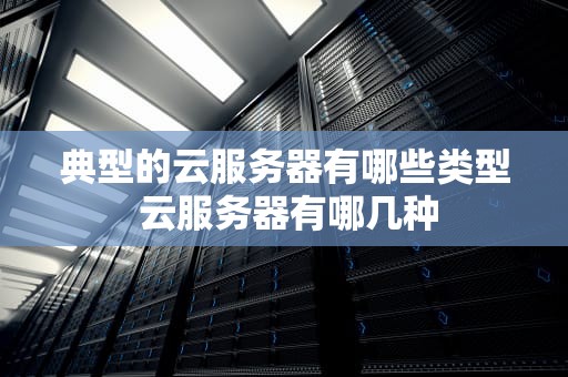 典型的云服务器有哪些类型 云服务器有哪几种