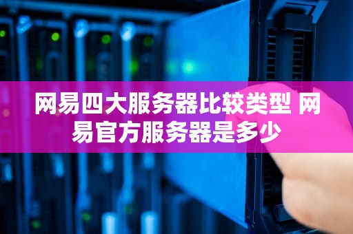 网易四大服务器比较类型 网易官方服务器是多少