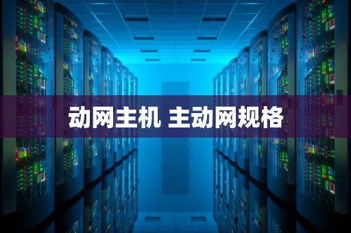 动网主机 主动网规格