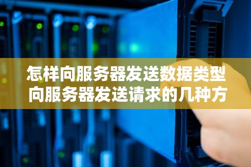 怎样向服务器发送数据类型 向服务器发送请求的几种方式