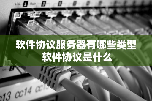 软件协议服务器有哪些类型 软件协议是什么