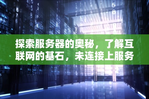 探索服务器的奥秘，了解互联网的基石，未连接上服务器是什么意思
