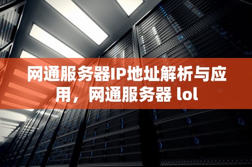 网通服务器IP地址解析与应用，网通服务器 lol