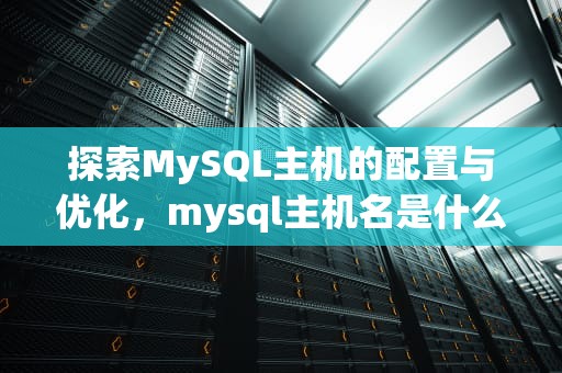 探索MySQL主机的配置与优化，mysql主机名是什么