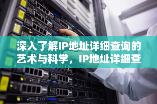 深入了解IP地址详细查询的艺术与科学，IP地址详细查询