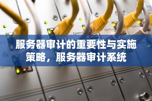 服务器审计的重要性与实施策略，服务器审计系统