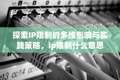 探索IP限制的多维影响与实践策略，ip限制什么意思