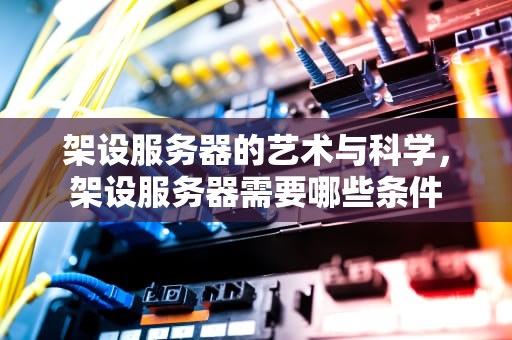 架设服务器的艺术与科学，架设服务器需要哪些条件