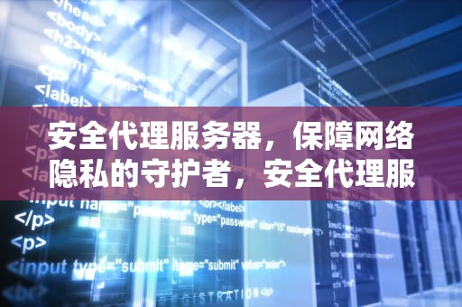 安全代理服务器，保障网络隐私的守护者，安全代理服务器是什么