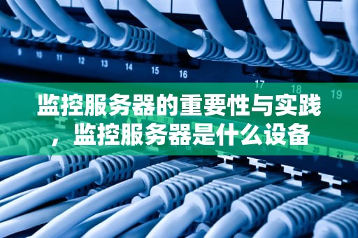 监控服务器的重要性与实践，监控服务器是什么设备