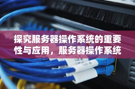 探究服务器操作系统的重要性与应用，服务器操作系统有哪些
