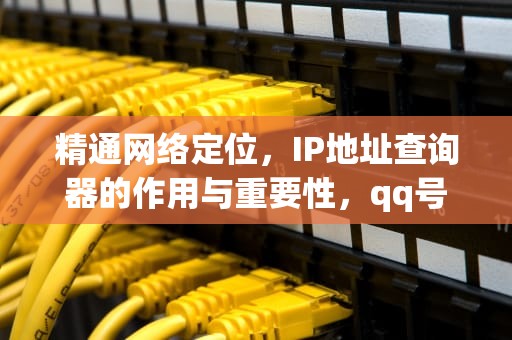 精通网络定位，IP地址查询器的作用与重要性，qq号ip地址查询器