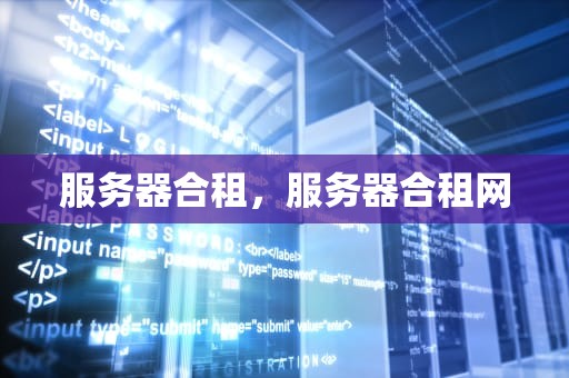 服务器合租，服务器合租网