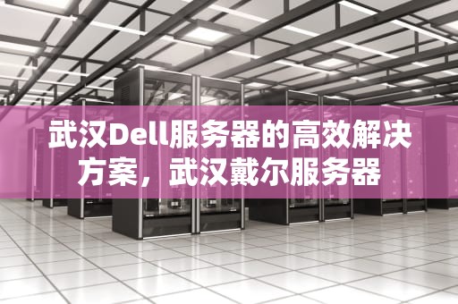 武汉Dell服务器的高效解决方案，武汉戴尔服务器