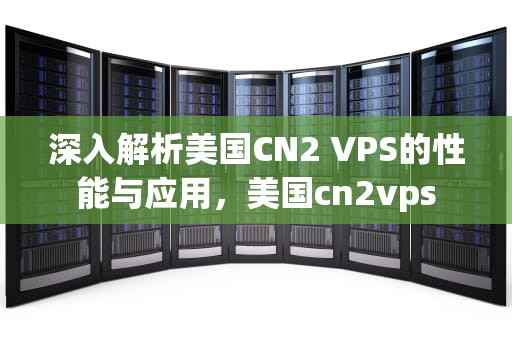 深入解析美国CN2 VPS的性能与应用，美国cn2vps