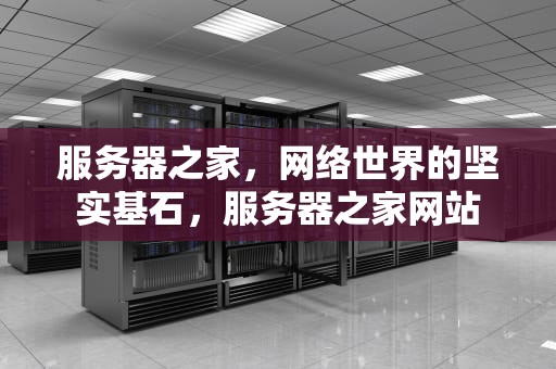 服务器之家，网络世界的坚实基石，服务器之家网站