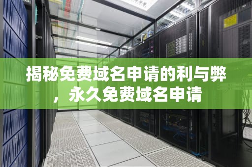 揭秘免费域名申请的利与弊，永久免费域名申请