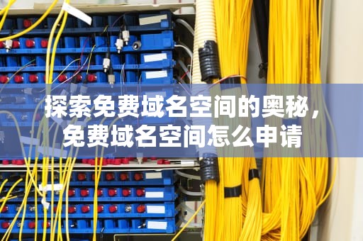 探索免费域名空间的奥秘，免费域名空间怎么申请