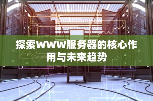探索WWW服务器的核心作用与未来趋势