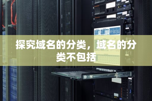 探究域名的分类，域名的分类不包括