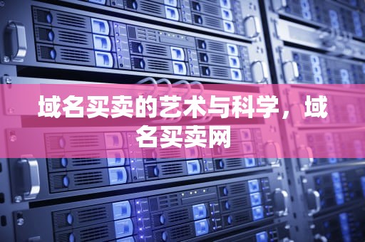 域名买卖的艺术与科学，域名买卖网