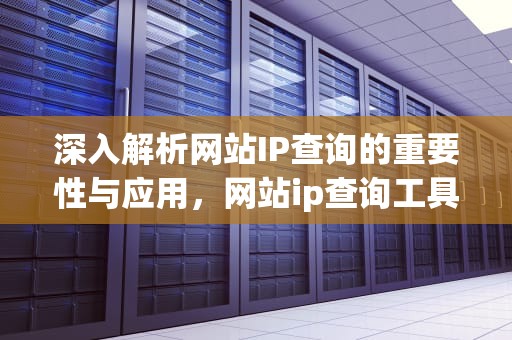 深入解析网站IP查询的重要性与应用，网站ip查询工具