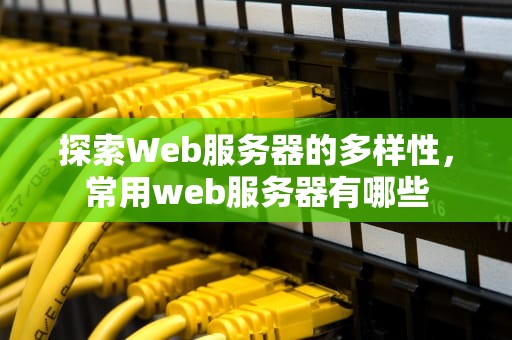 探索Web服务器的多样性，常用web服务器有哪些