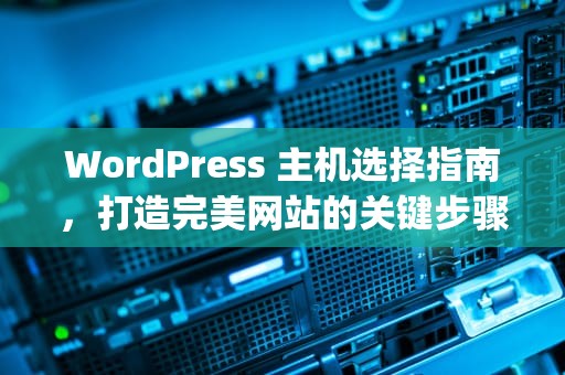 WordPress 主机选择指南，打造完美网站的关键步骤，Wordpress主机