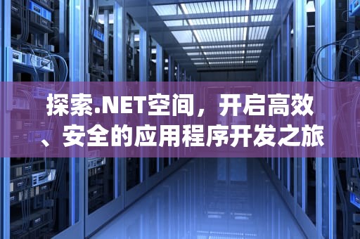 探索.NET空间，开启高效、安全的应用程序开发之旅，.net kong