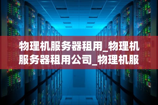 物理机服务器租用_物理机服务器租用公司_物理机服务器租用：一种灵活高效的IT解决方案