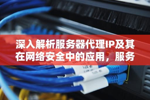 深入解析服务器代理IP及其在网络安全中的应用，服务器代理IP教程