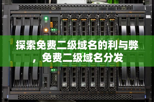 探索免费二级域名的利与弊，免费二级域名分发