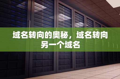 域名转向的奥秘，域名转向另一个域名