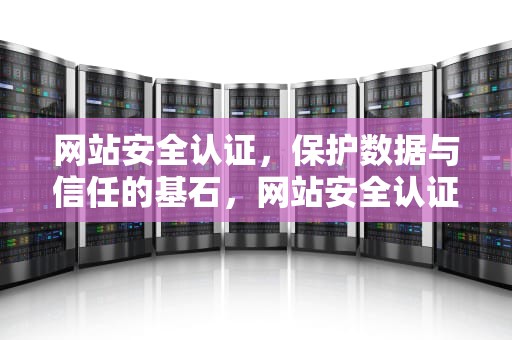 网站安全认证，保护数据与信任的基石，网站安全认证多少钱