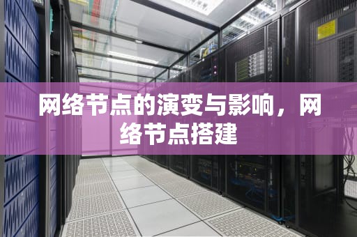 网络节点的演变与影响，网络节点搭建