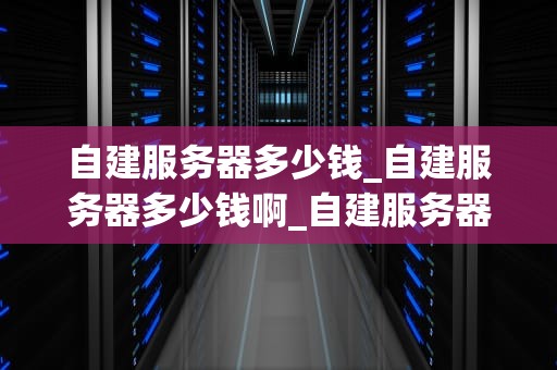 自建服务器多少钱_自建服务器多少钱啊_自建服务器的成本分析