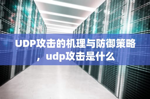 UDP攻击的机理与防御策略，udp攻击是什么