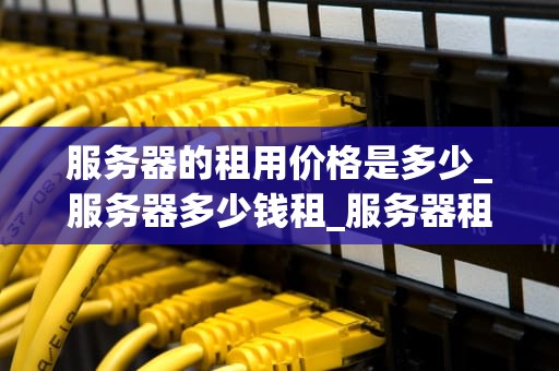 服务器的租用价格是多少_服务器多少钱租_服务器租用价格的影响因素及选择策略
