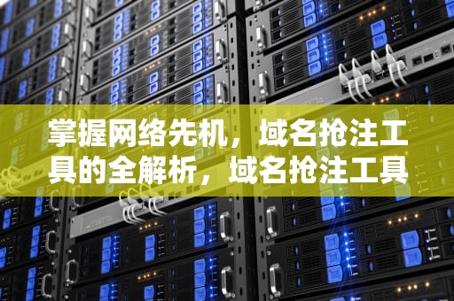 掌握网络先机，域名抢注工具的全解析，域名抢注工具有哪些