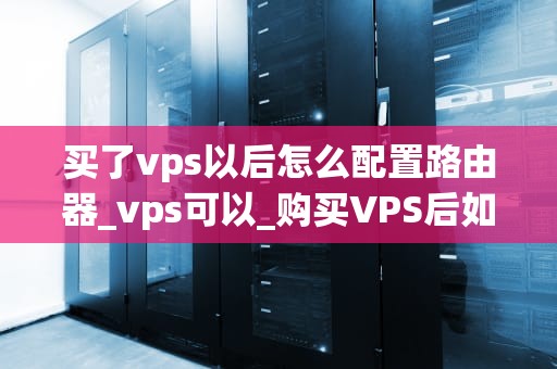 买了vps以后怎么配置路由器_vps可以_购买VPS后如何配置路由器